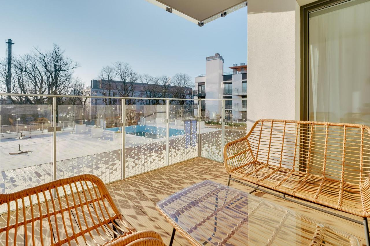 Faro Apartamenty Nadmorskie Tarasy Spa Przy Latarni I Molo Baseny, Sauny, Fitness I Parking W Cenie โควอบเซก ภายนอก รูปภาพ