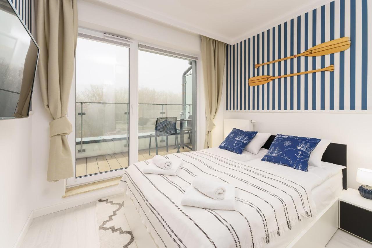 Faro Apartamenty Nadmorskie Tarasy Spa Przy Latarni I Molo Baseny, Sauny, Fitness I Parking W Cenie โควอบเซก ภายนอก รูปภาพ