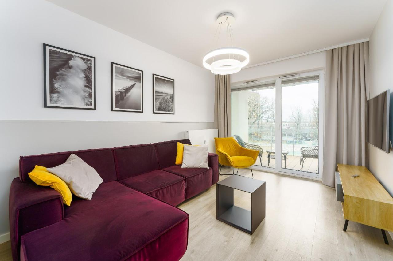 Faro Apartamenty Nadmorskie Tarasy Spa Przy Latarni I Molo Baseny, Sauny, Fitness I Parking W Cenie โควอบเซก ภายนอก รูปภาพ