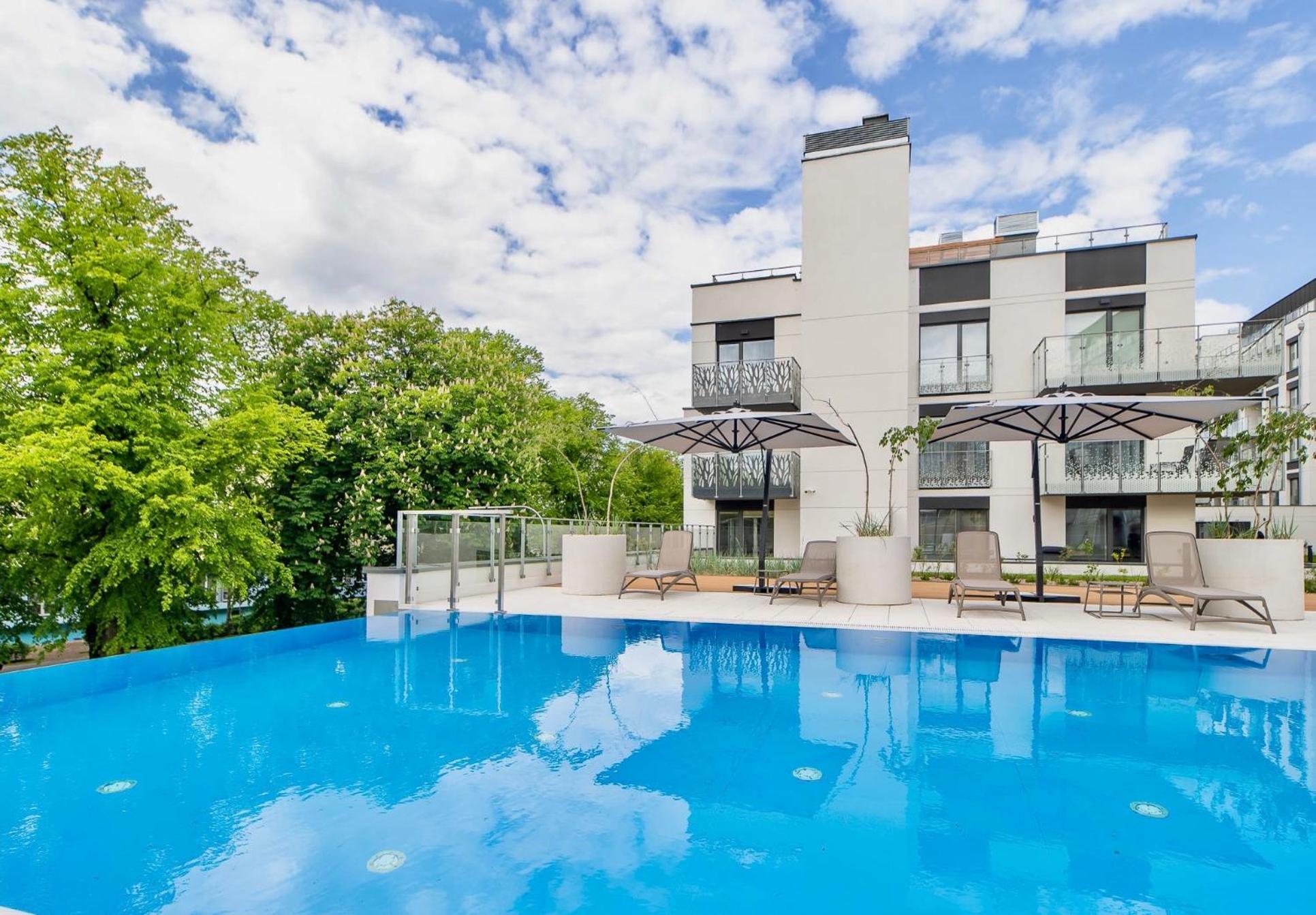 Faro Apartamenty Nadmorskie Tarasy Spa Przy Latarni I Molo Baseny, Sauny, Fitness I Parking W Cenie โควอบเซก ภายนอก รูปภาพ