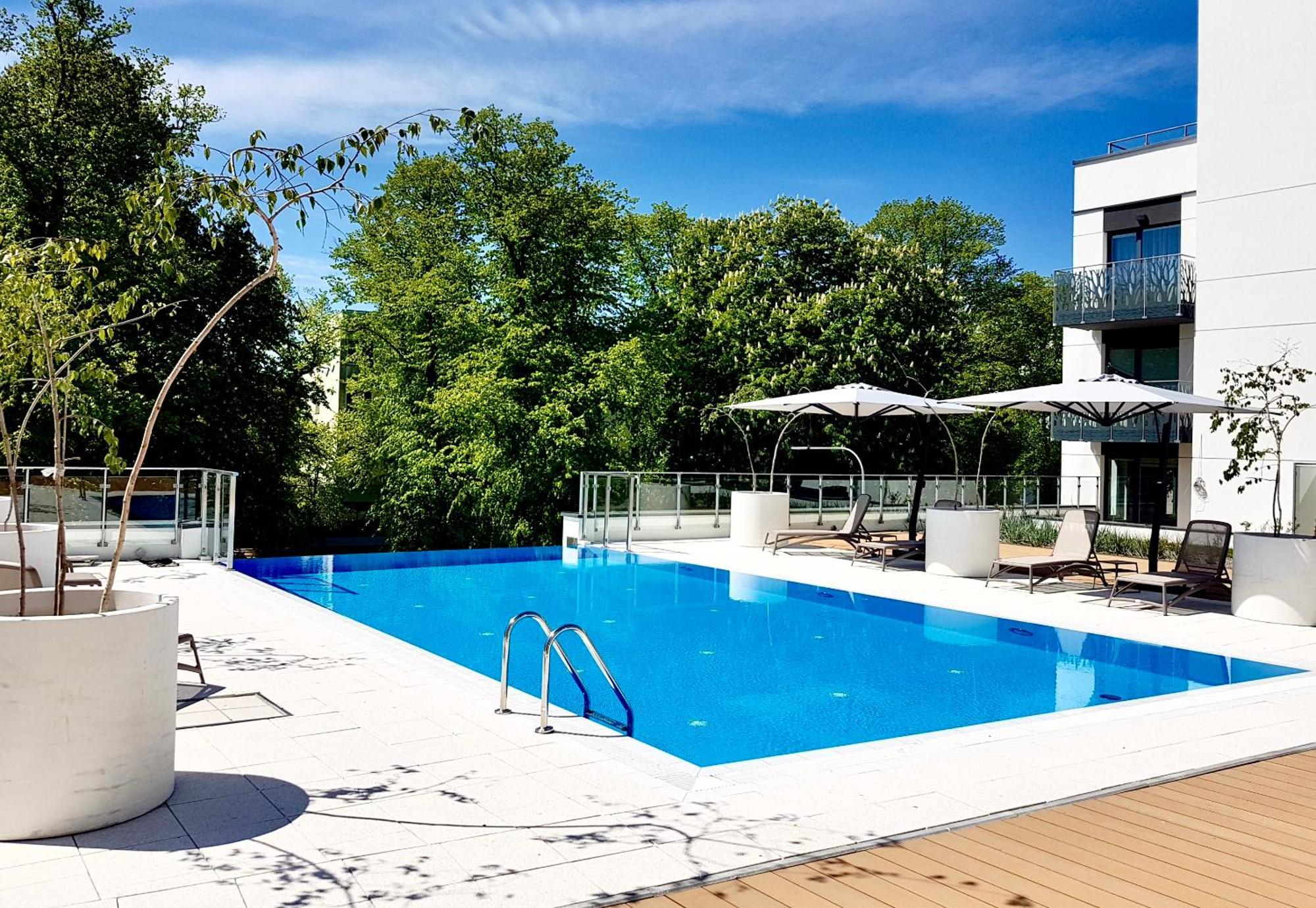 Faro Apartamenty Nadmorskie Tarasy Spa Przy Latarni I Molo Baseny, Sauny, Fitness I Parking W Cenie โควอบเซก ภายนอก รูปภาพ