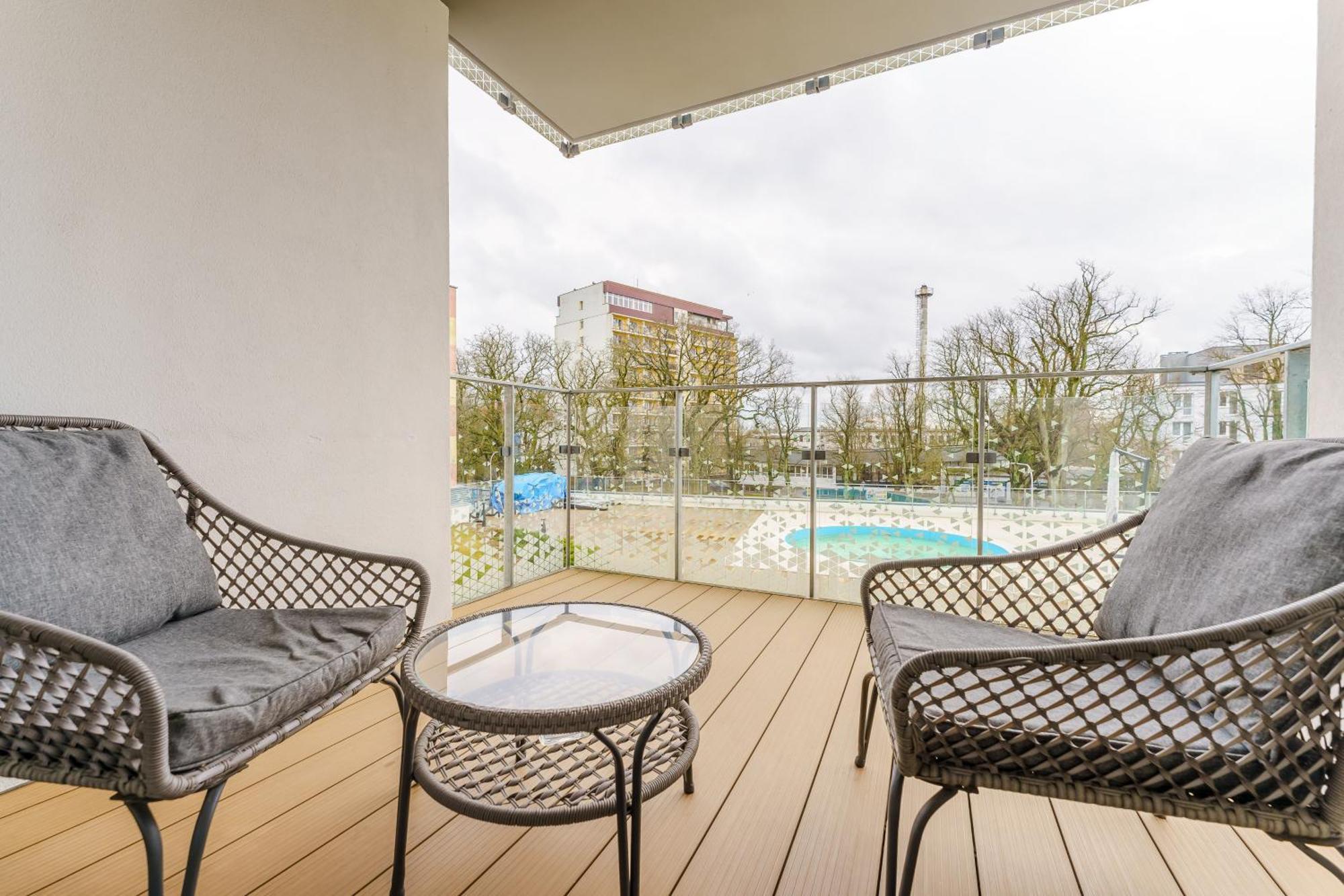 Faro Apartamenty Nadmorskie Tarasy Spa Przy Latarni I Molo Baseny, Sauny, Fitness I Parking W Cenie โควอบเซก ห้อง รูปภาพ