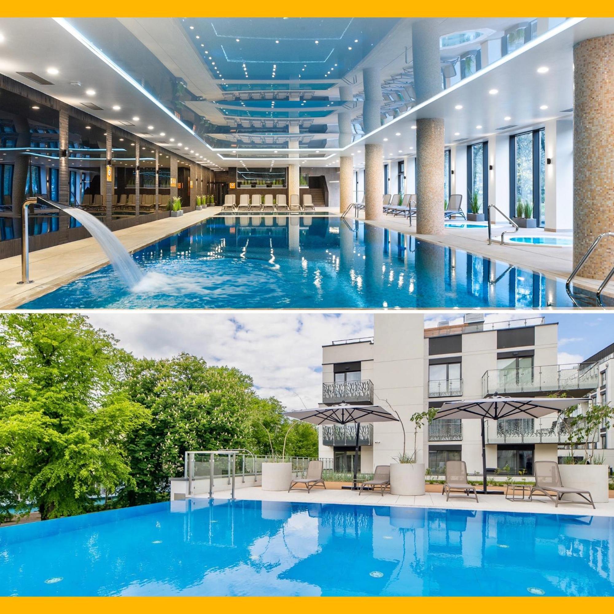 Faro Apartamenty Nadmorskie Tarasy Spa Przy Latarni I Molo Baseny, Sauny, Fitness I Parking W Cenie โควอบเซก ภายนอก รูปภาพ
